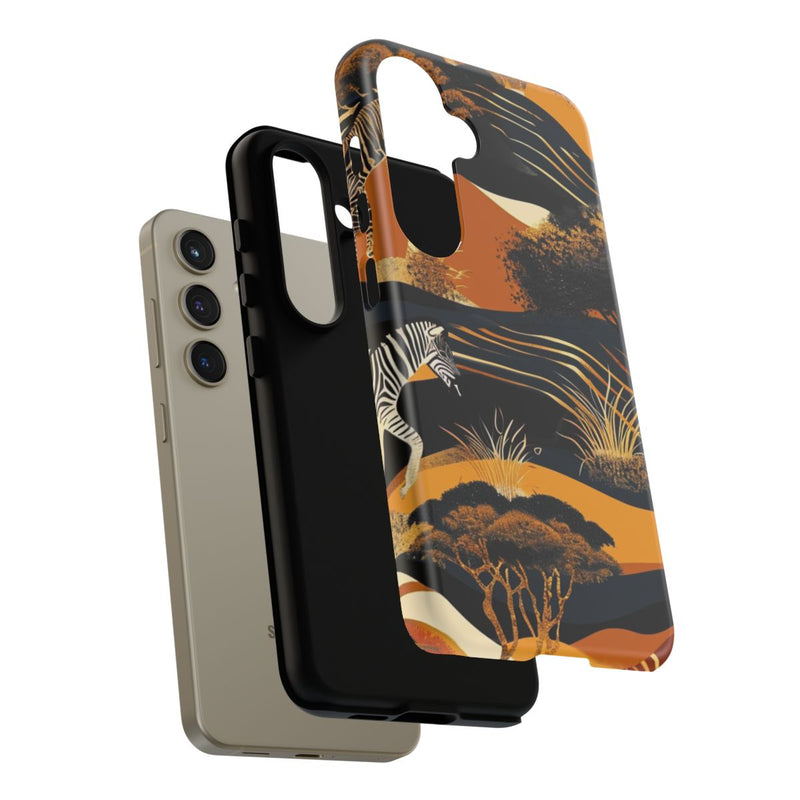 Abstract Afrikaans Savanne Zebra Patroon