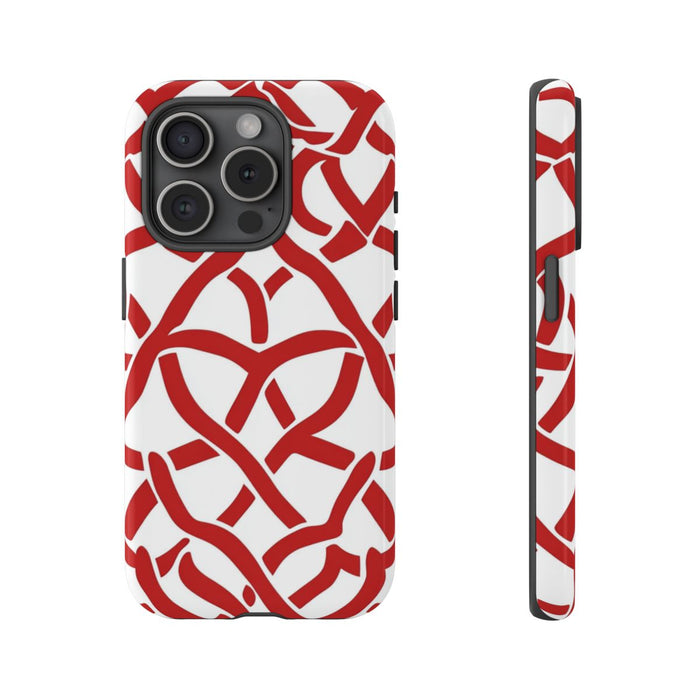 Rood Keltisch Knoopmotief