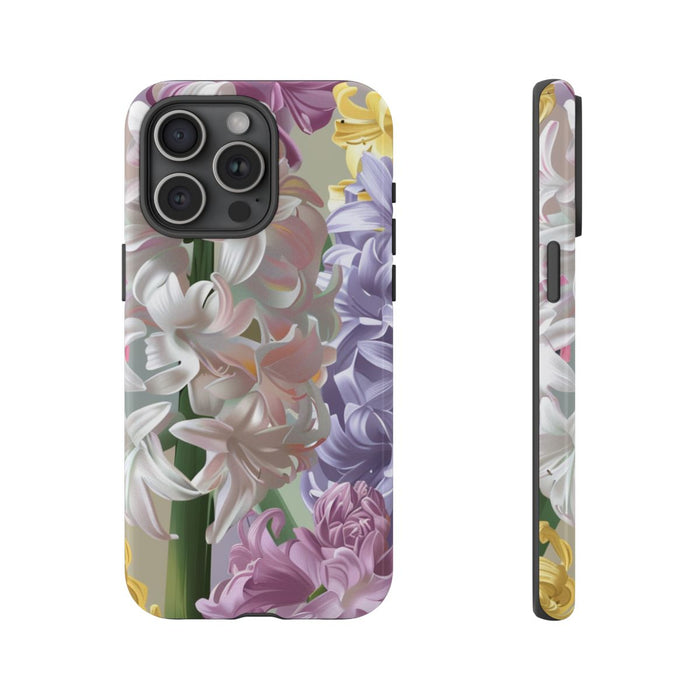 Kleurrijk Hyacinten Bloemenpatroon