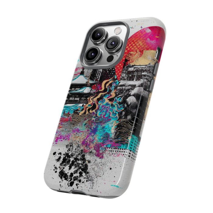 Abstracte Japanse Zen Tuin Collage