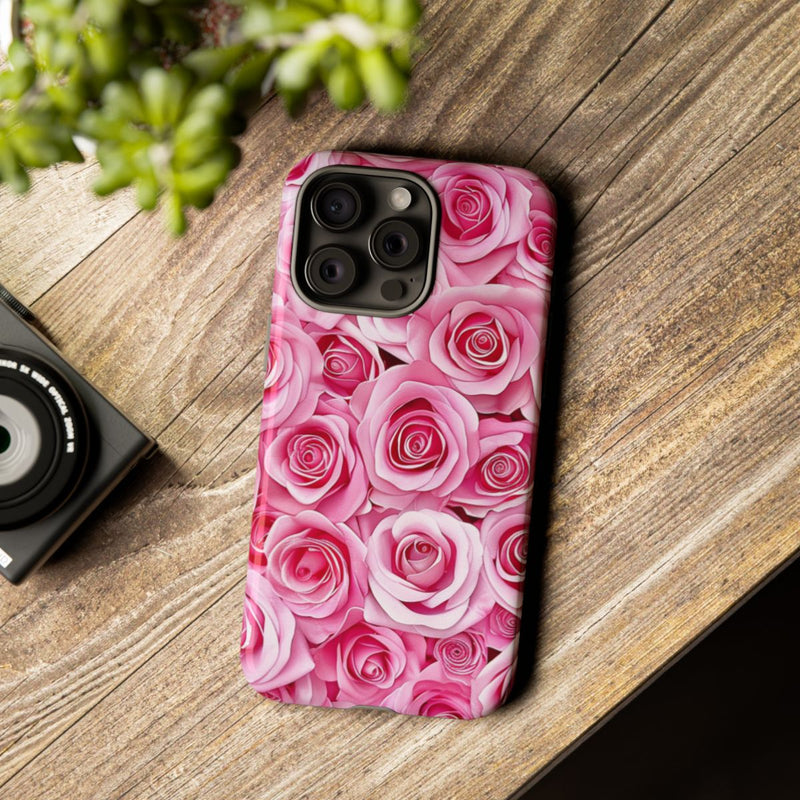 Roze Rozenpatroon