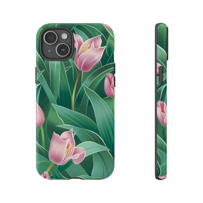 Roze Tulp Bloemenpatroon