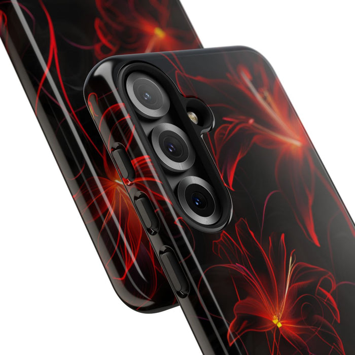 Rood Neon Spinleliepatroon