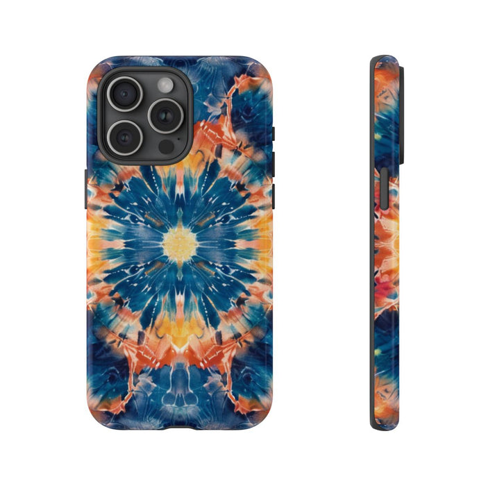 Vrolijk Tie-Dye Mandala Patroon