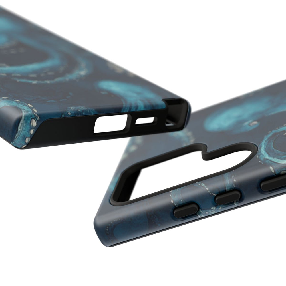 Blauw Octopus Tentakelpatroon