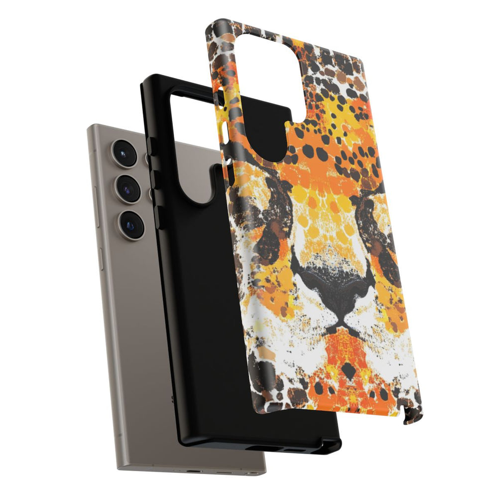 Abstracte Cheetagezicht Patroon
