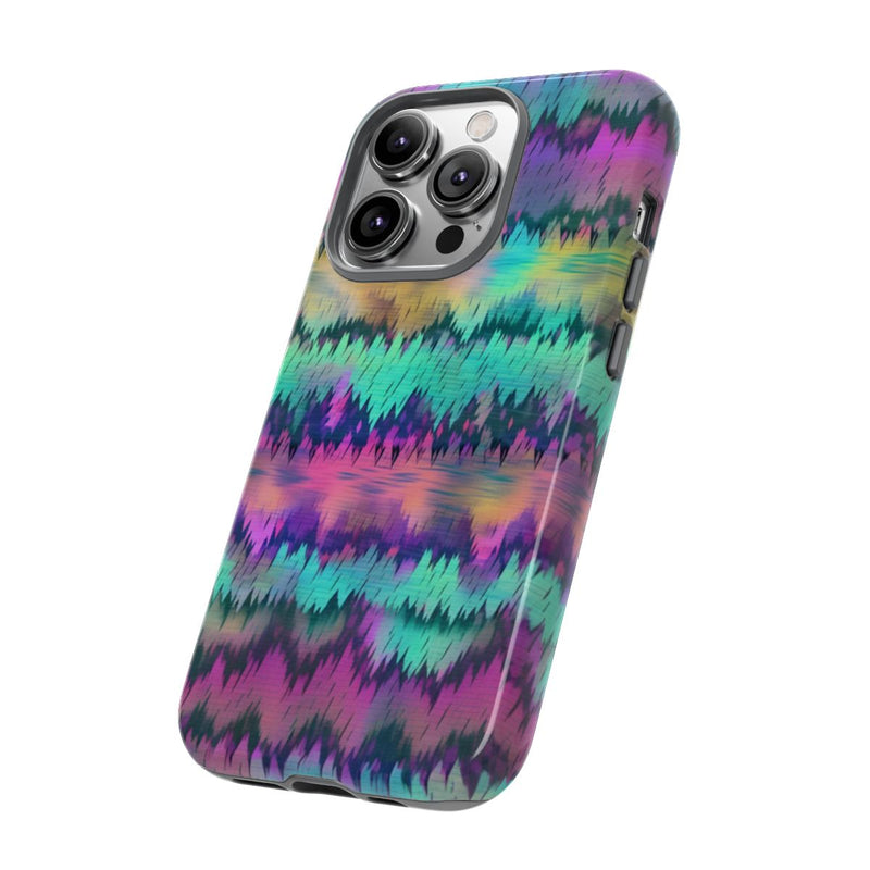 Kleurrijk Glitch Patroon Abstract Design