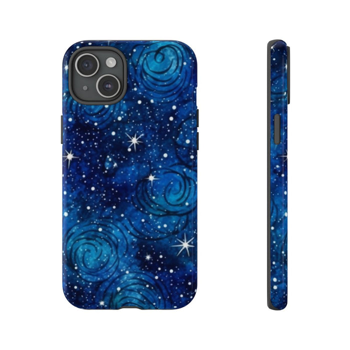 Blauw Sterrenstelsel Patroon