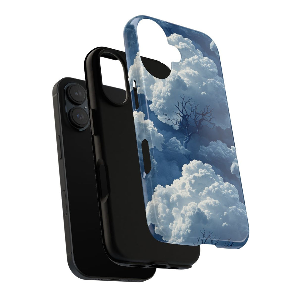 3D Wolken en Boompatroon