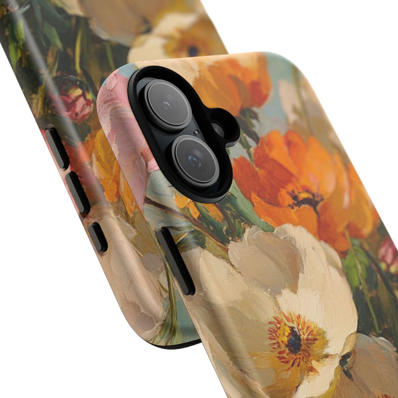 Kleurrijke Bloemen Olieverfschilderij