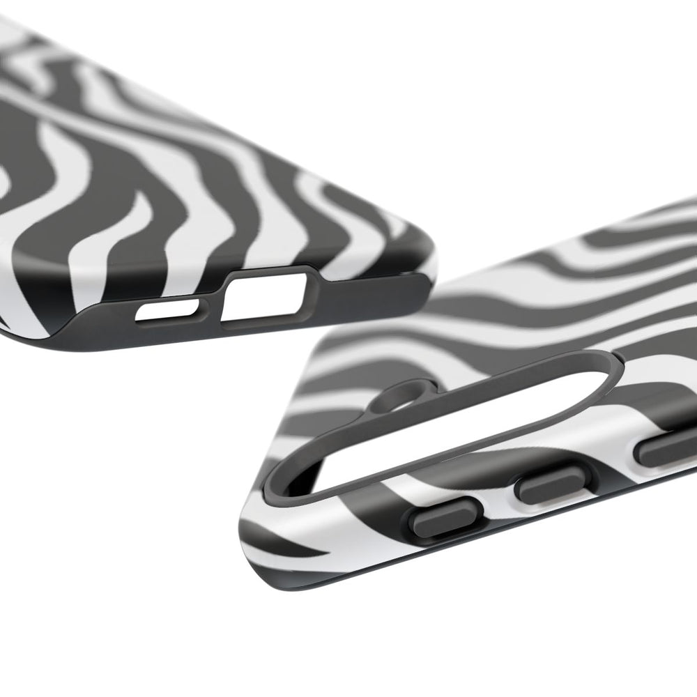 Zwart-Wit Zebra Strepenpatroon