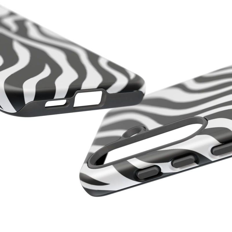 Zwart-Wit Zebra Strepenpatroon