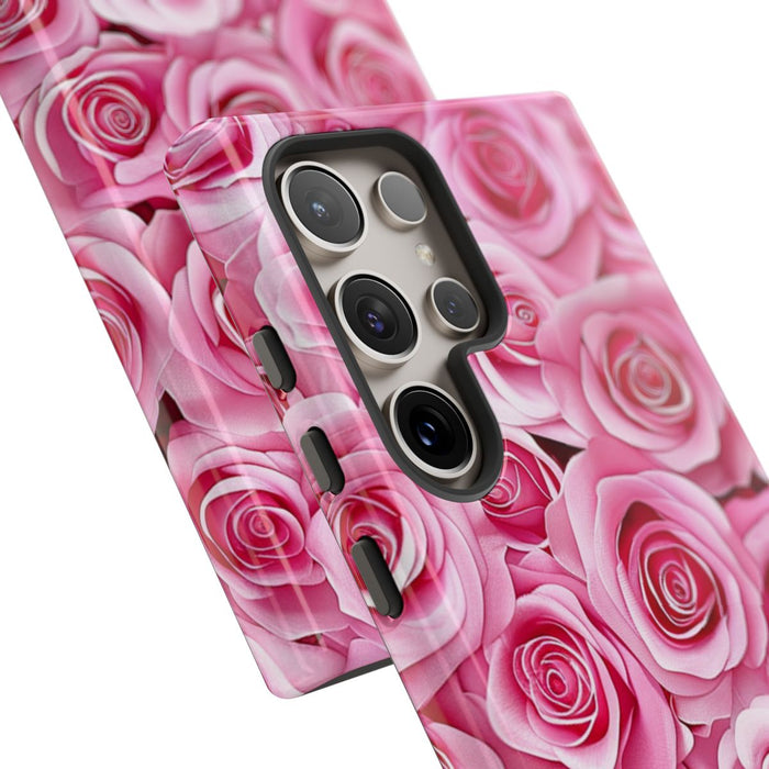 Roze Rozenpatroon