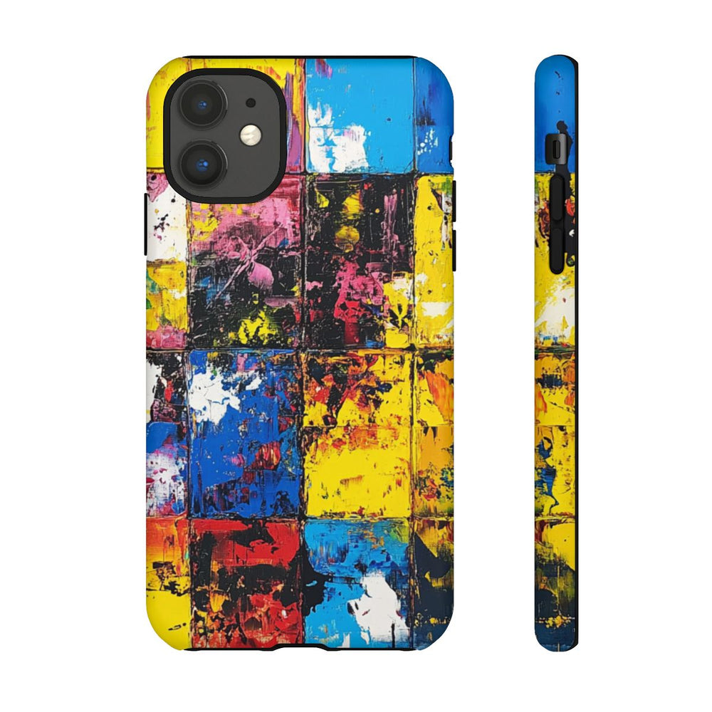 Abstracte Kleurrijke Vierkanten