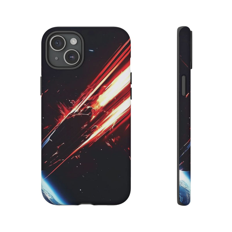 Vurige Meteoorinslag in de Ruimte