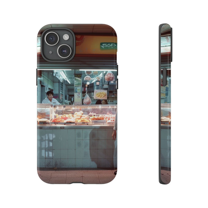 Straatvoedselkraam Tafereel