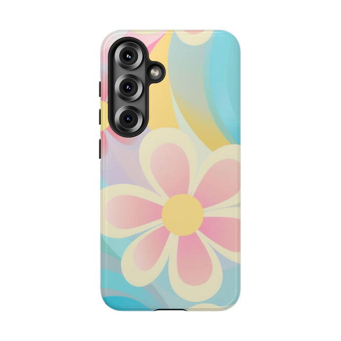 Pastel Groovy Bloemenpatroon