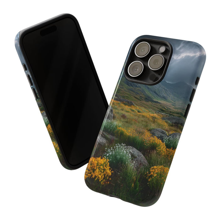 Berglandschap met Wilde Bloemen