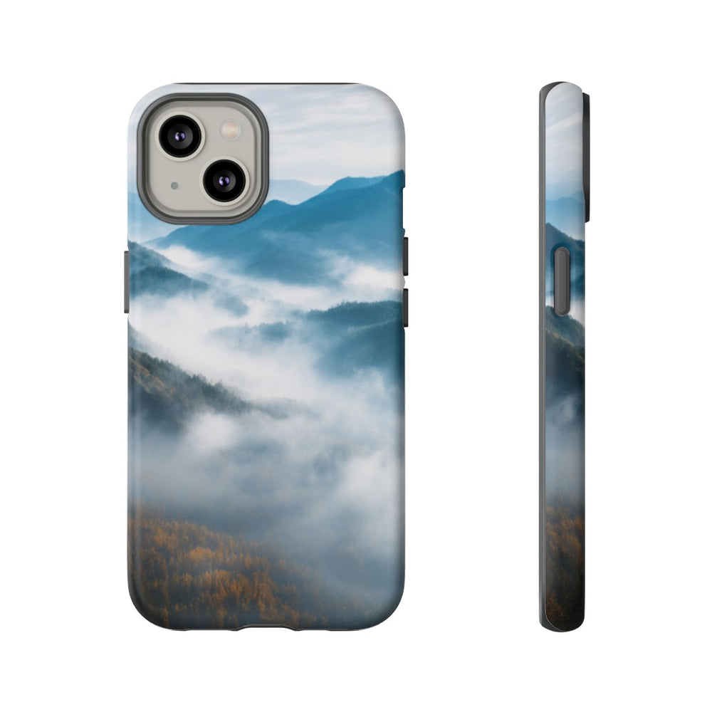 Mysterieus Berglandschap met Mist