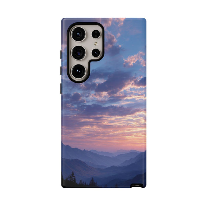 Fotorealistisch Berglandschap bij Zonsopkomst
