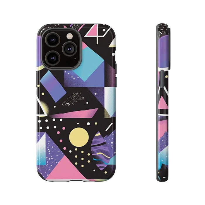 Geometrisch Vaporwave Abstract Patroon