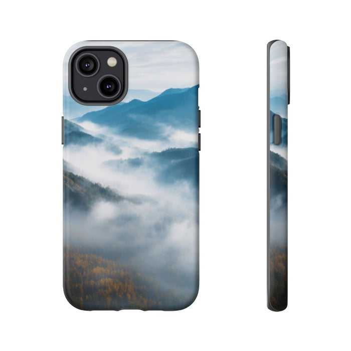 Mysterieus Berglandschap met Mist