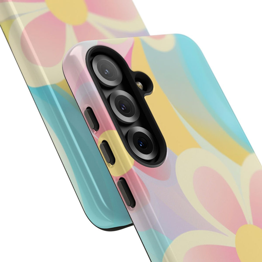 Pastel Groovy Bloemenpatroon