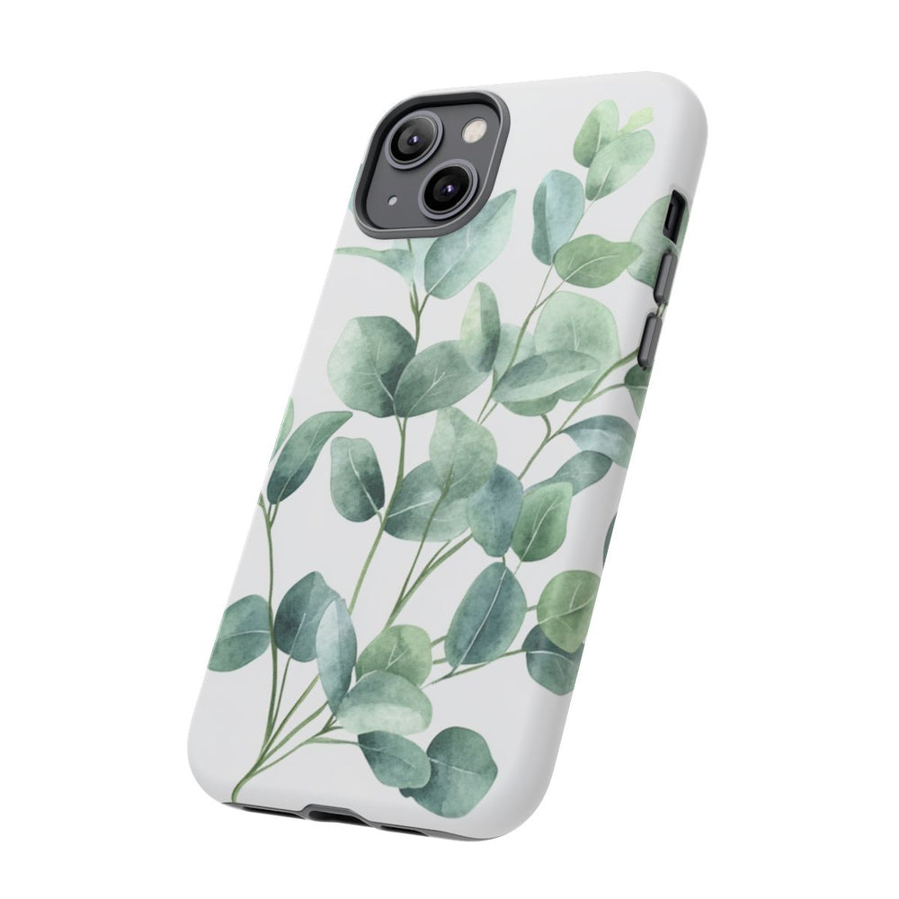 Aquarel Eucalyptusbladeren