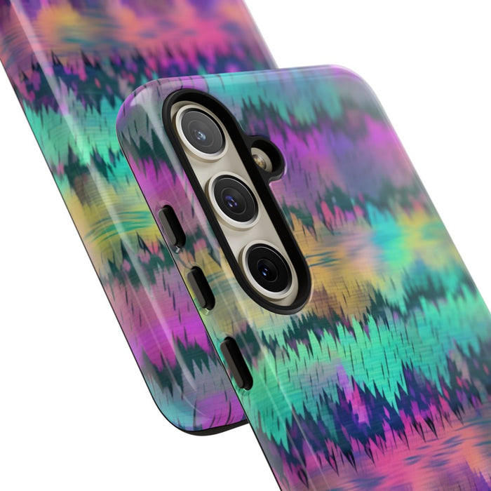 Kleurrijk Glitch Patroon Abstract Design