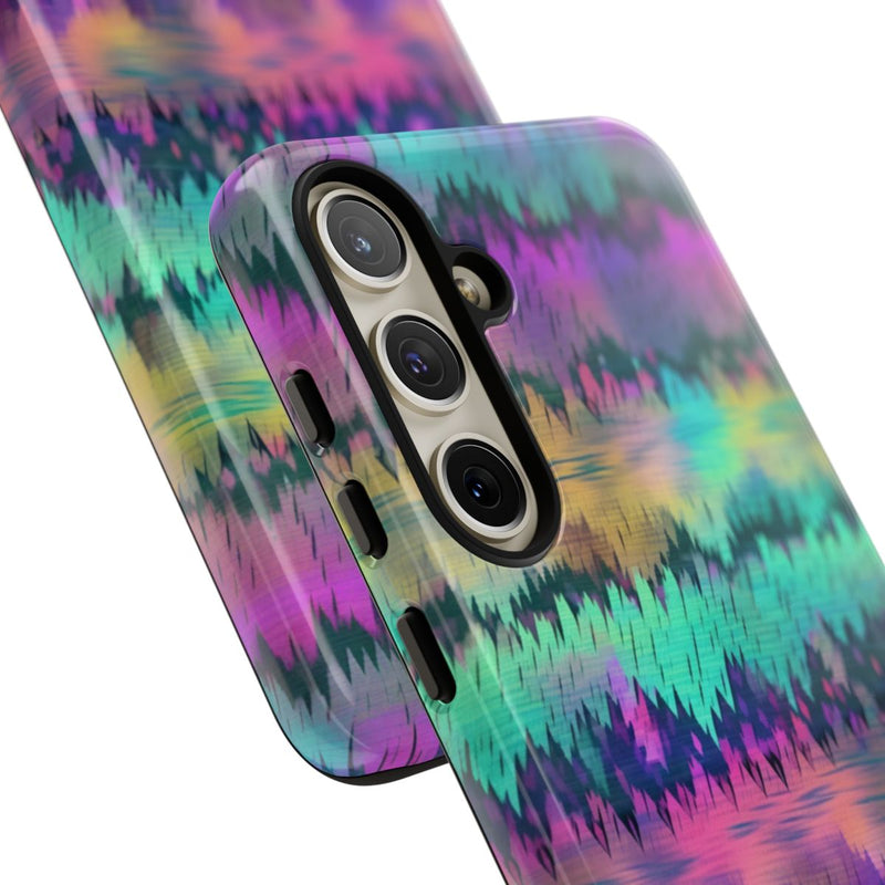 Kleurrijk Glitch Patroon Abstract Design