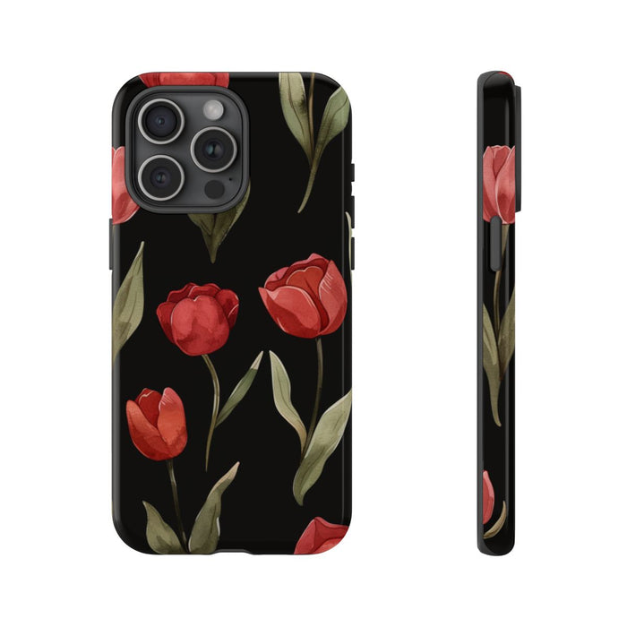 Rode Tulp Bloemenpatroon