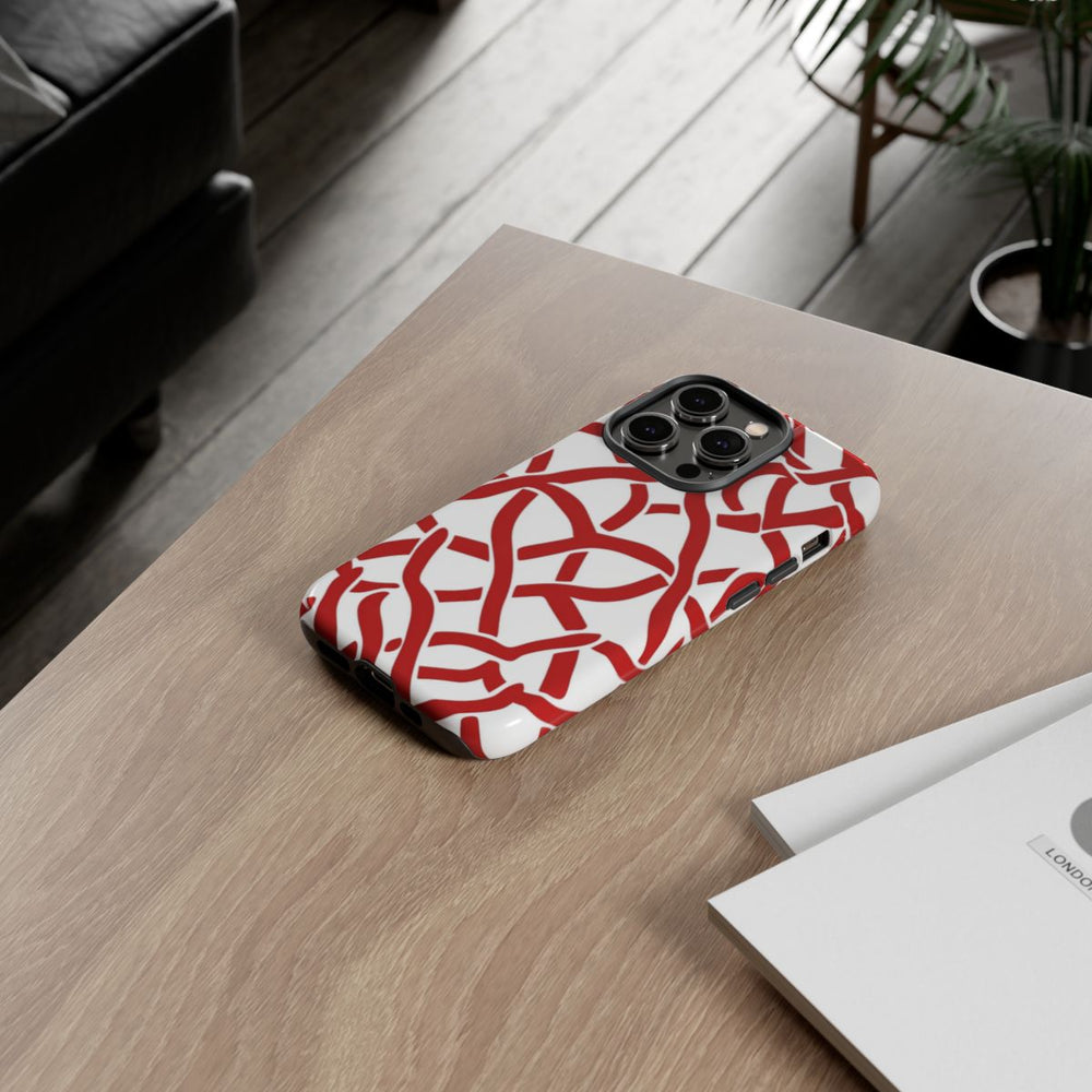 Rood Keltisch Knoopmotief