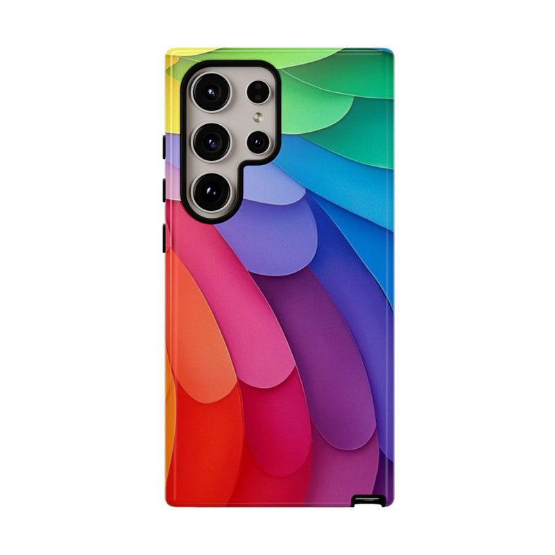 Kleurrijk Gelaagd Regenboogpatroon