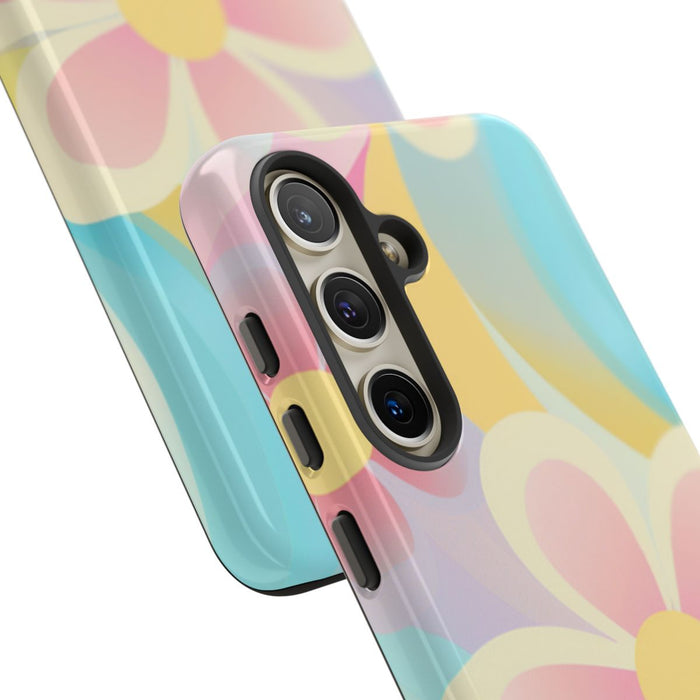 Pastel Groovy Bloemenpatroon