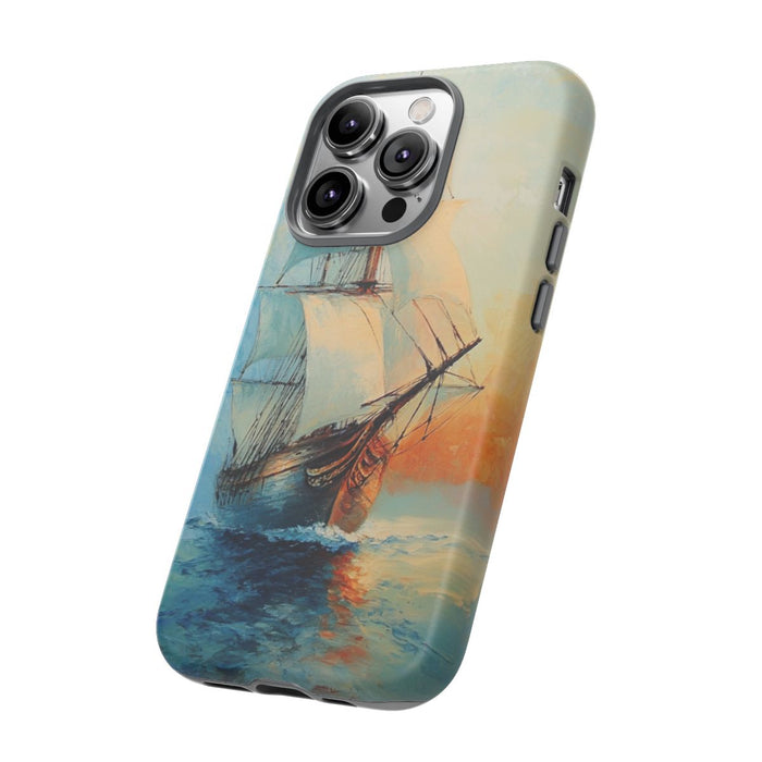 Zeilschip op Zee Olieverfschilderij