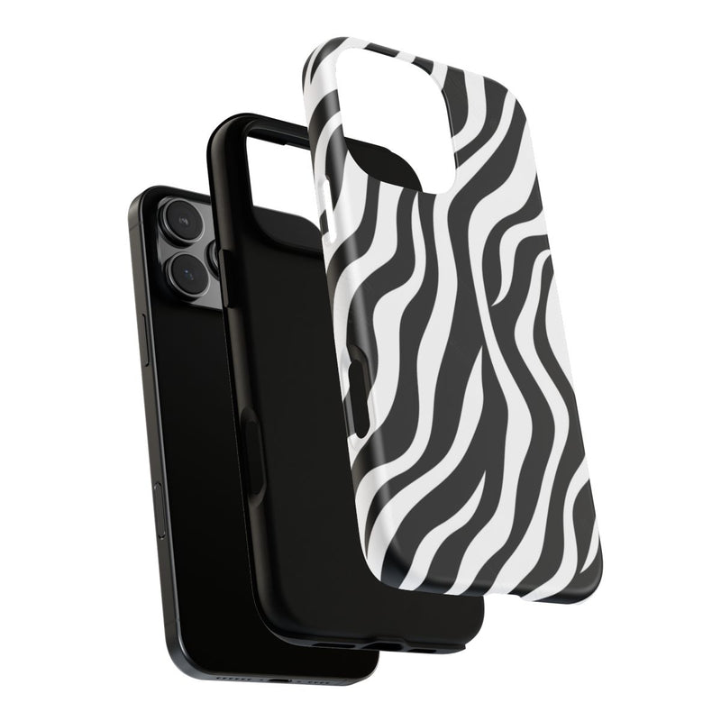 Zwart-Wit Zebra Strepenpatroon