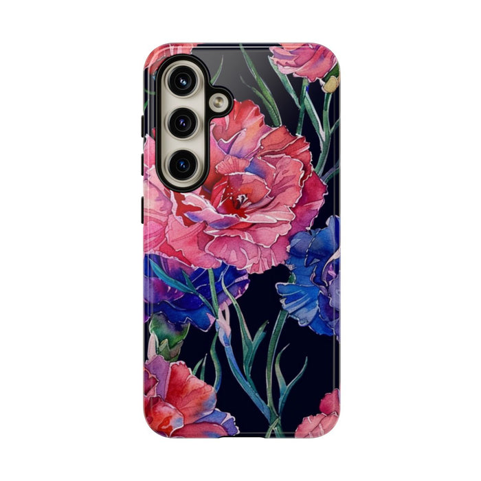 Aquarel Anjers Bloemenpatroon