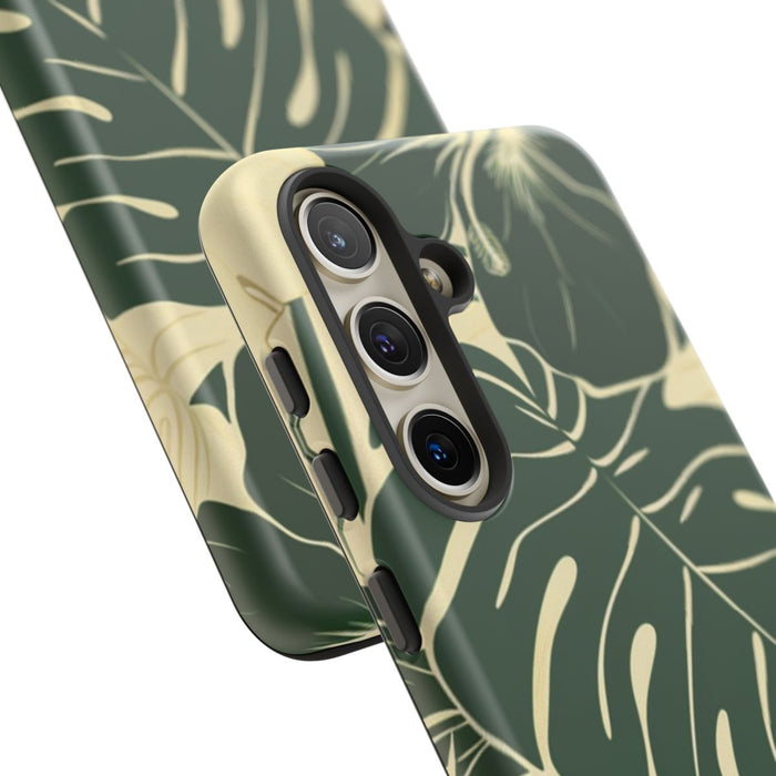 Tropisch Blad- en Bloemenpatroon
