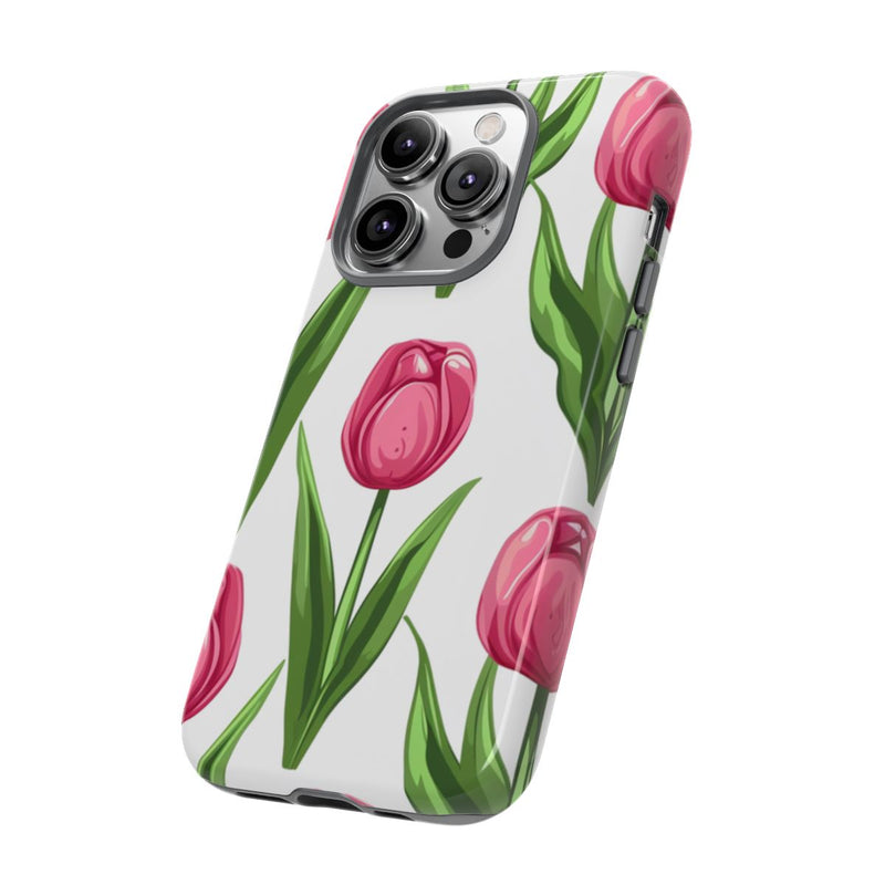 Roze Tulp Bloemenpatroon