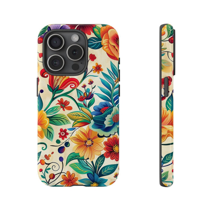 Vrolijk Multicolor Bloemenpatroon