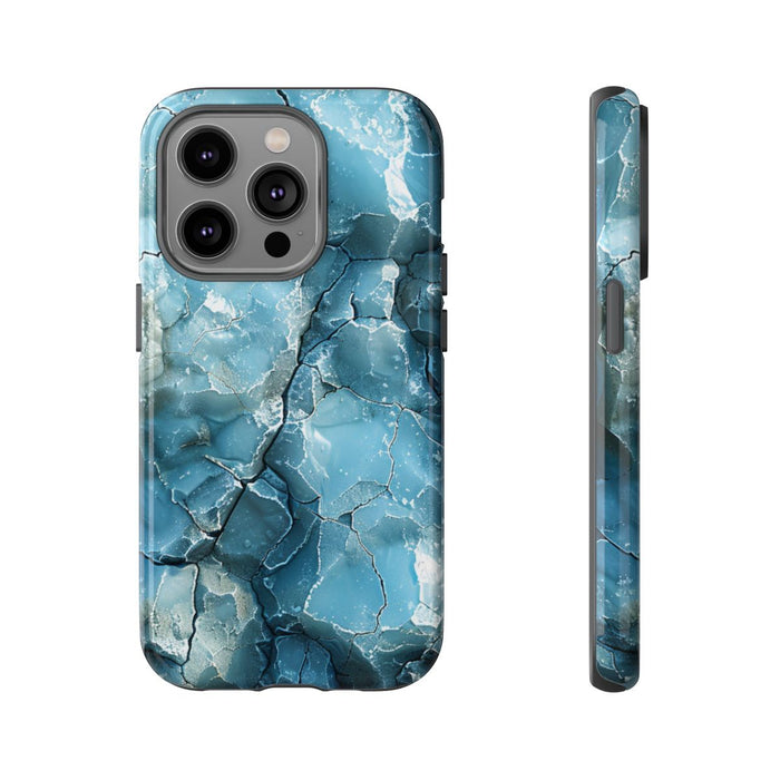 IJzige Fractalstructuur met Grunge