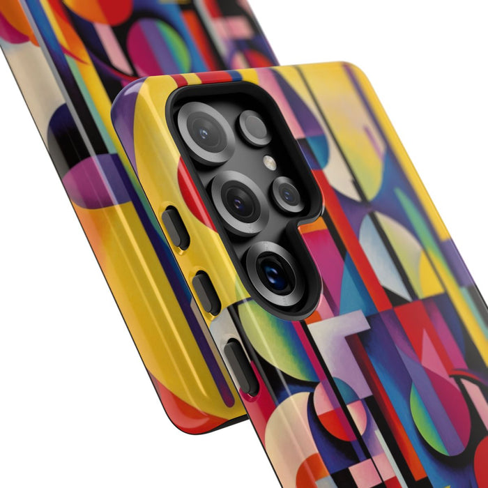 Abstracte Geometrische Vormen met Heldere Kleuren