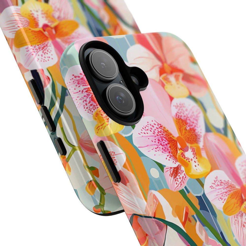 Kleurrijke Orchideeën Illustratie