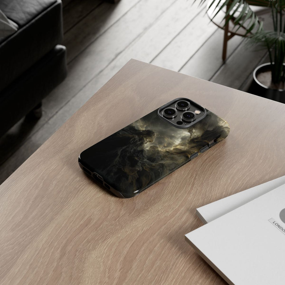 Abstracte Kosmische Schaduwen en Lichtwervelingen