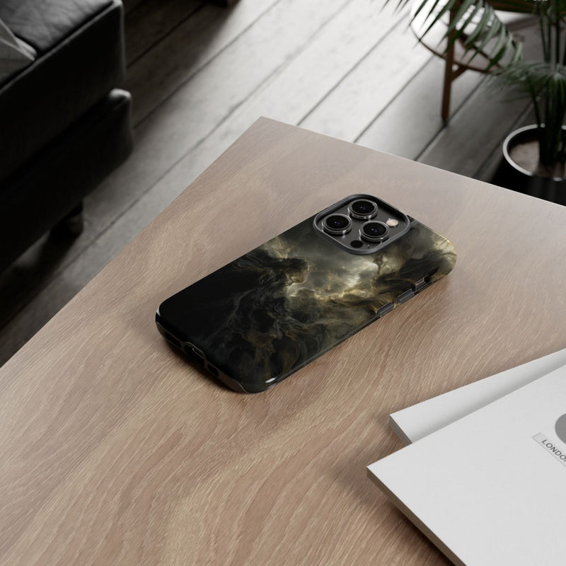 Abstracte Kosmische Schaduwen en Lichtwervelingen