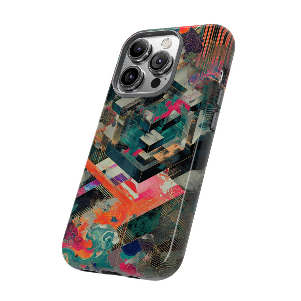 Kleurrijke Geometrische Abstracte Kunst