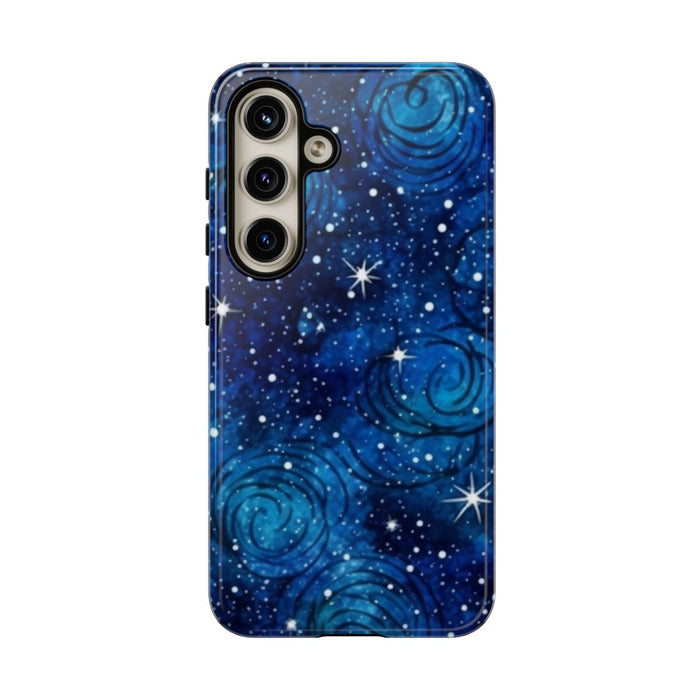 Blauw Sterrenstelsel Patroon