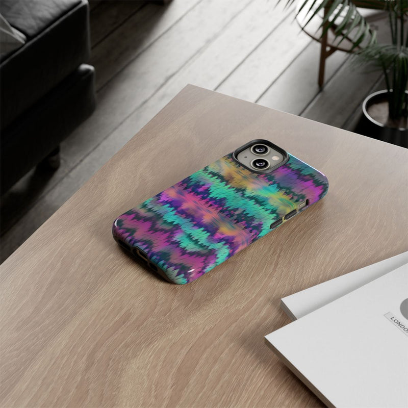 Kleurrijk Glitch Patroon Abstract Design