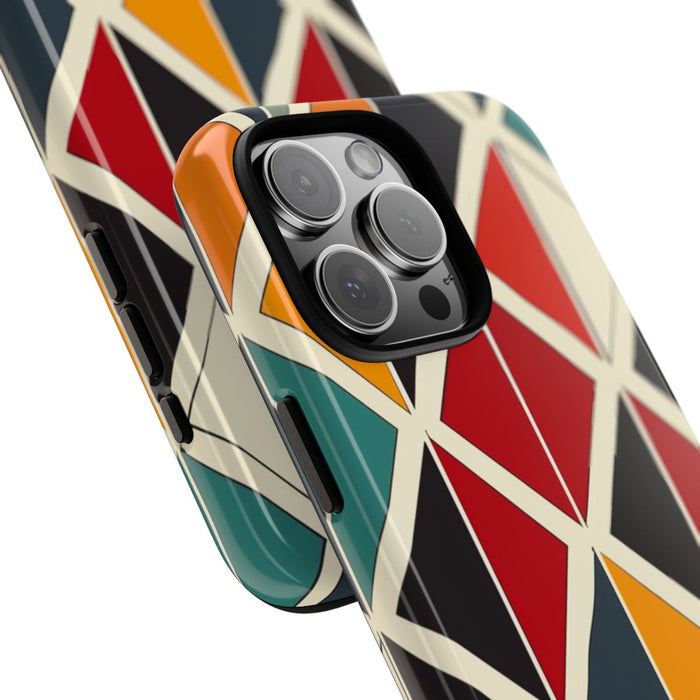 Kleurrijk Geometrisch Diamantpatroon