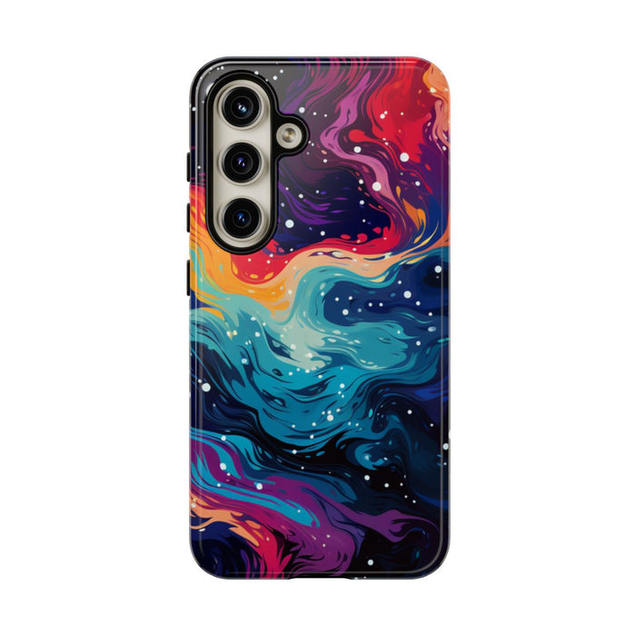 Kleurrijk Abstract Galaxy Patroon